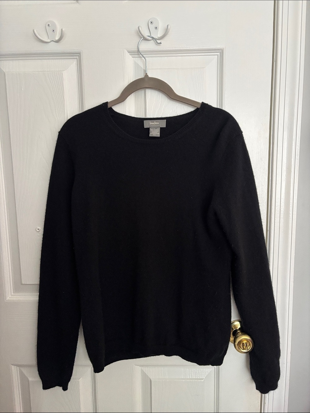 Neiman Marcus black cashmere sweater